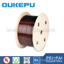 bare size 1.00mm to 8.00mm AIW square section wire,square wire strip,square magnet wire